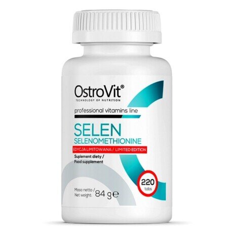 OstroVit Seleniu, Selenometionina 200mcg 220 Tablete